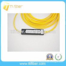 2 way mini Plastic box SC UPC FBT optic fiber splitter